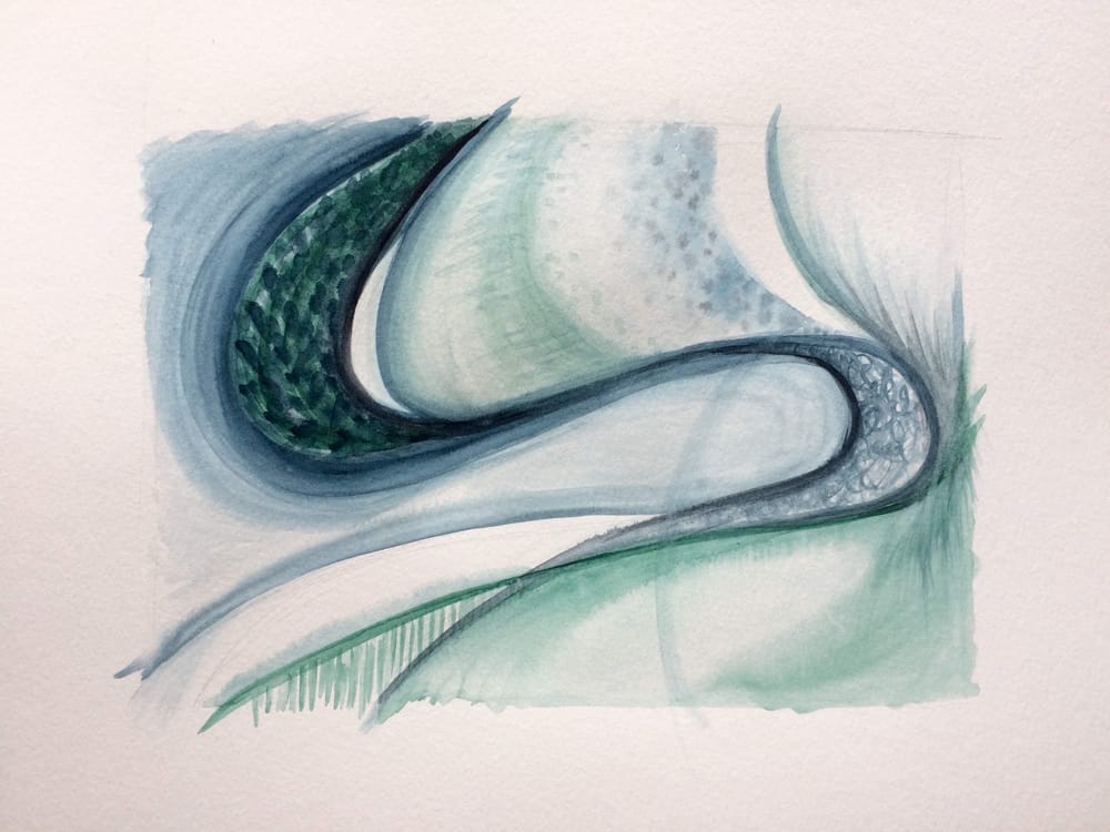 Abstract Watercolors - image 5 - student project