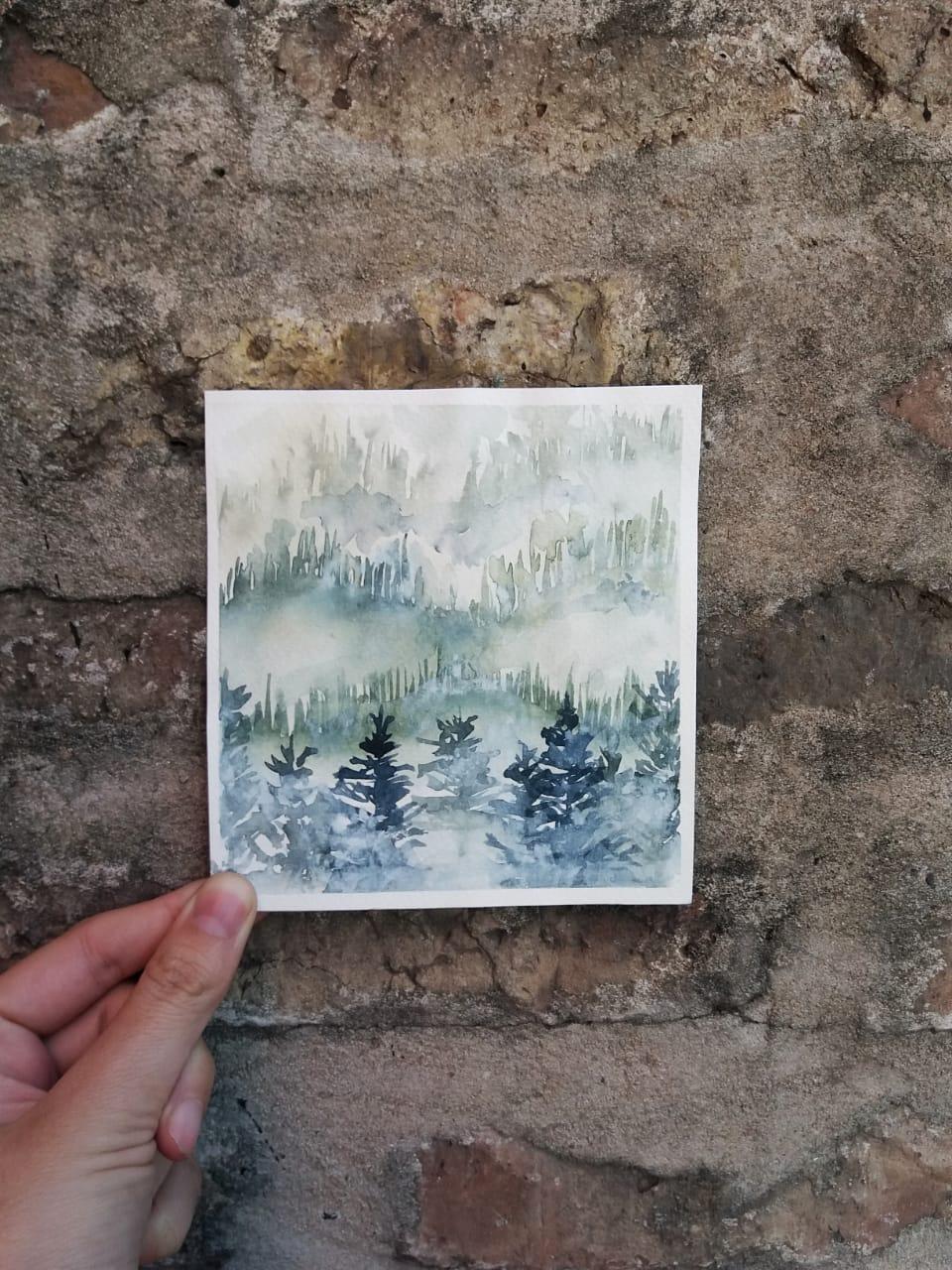 Misty forest - image 3 - student project