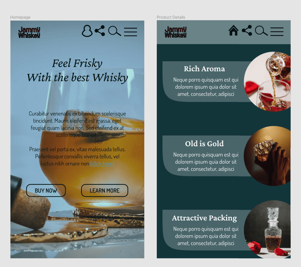 Jammy Whiskey - image 11 - student project