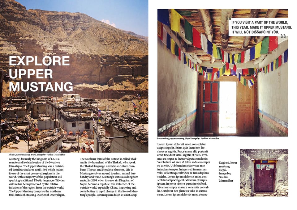 Explore Upper Mustang - image 1 - student project