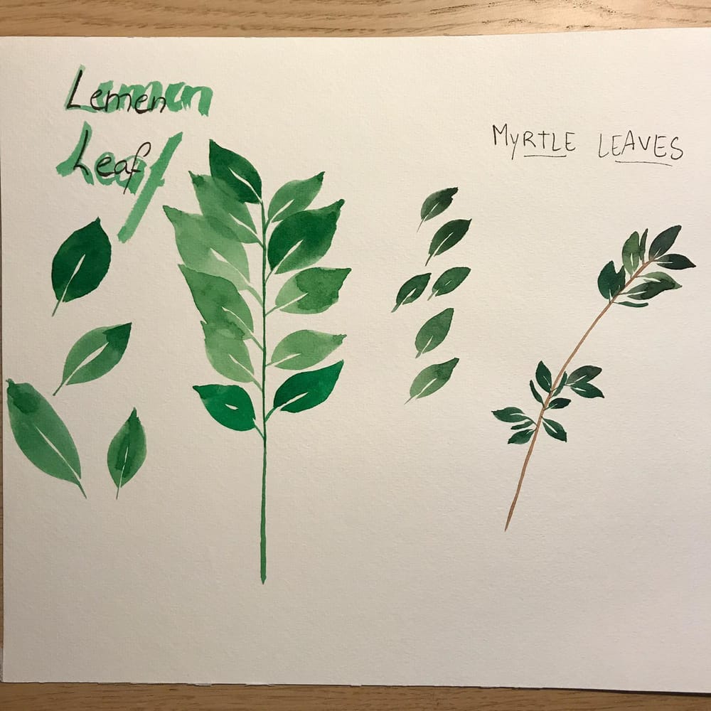Bouquet Leaves - image 1 - student project
