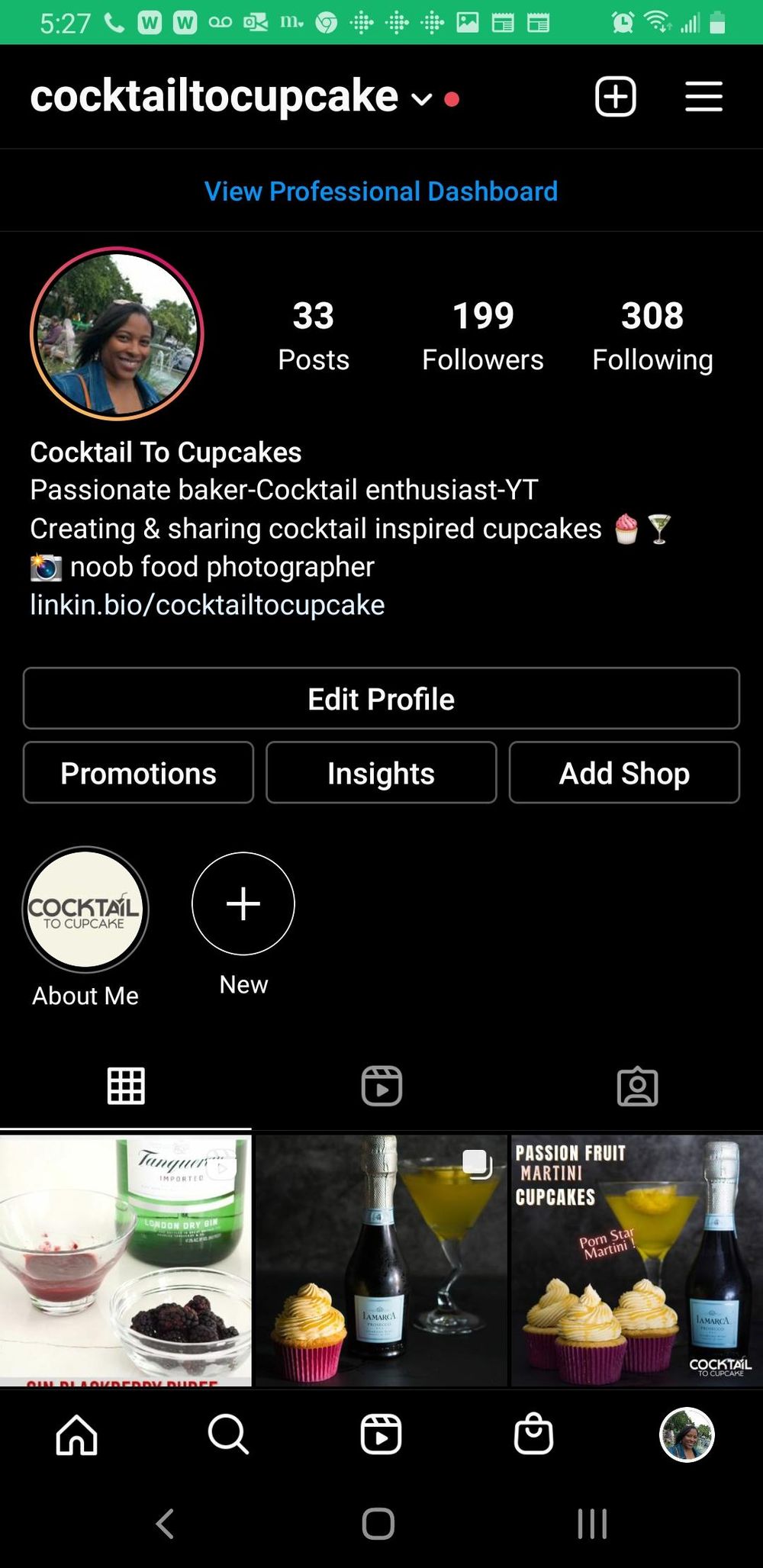 Instagram Profile - image 1 - student project