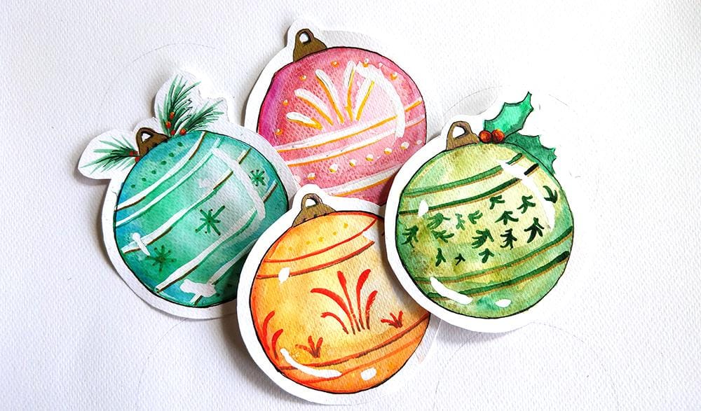 Christmas Ornaments Tags - image 1 - student project