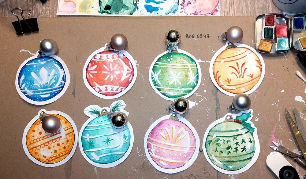 Christmas Ornaments Tags - image 2 - student project
