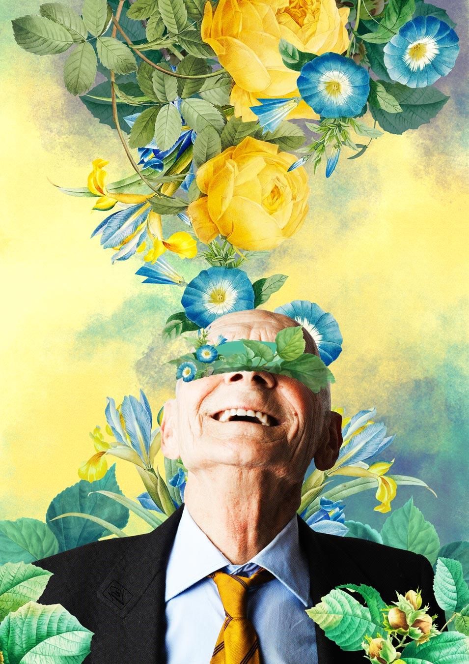 Floral Collage Portraits - image 1 - student project