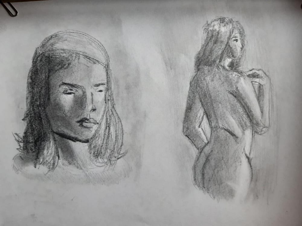Light and Shadow Timed Assigment + Digital Sketch Practice - image 1 - student project