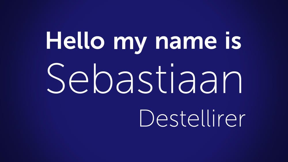 My name is .... - Kinetic Type animation - image 2 - student project