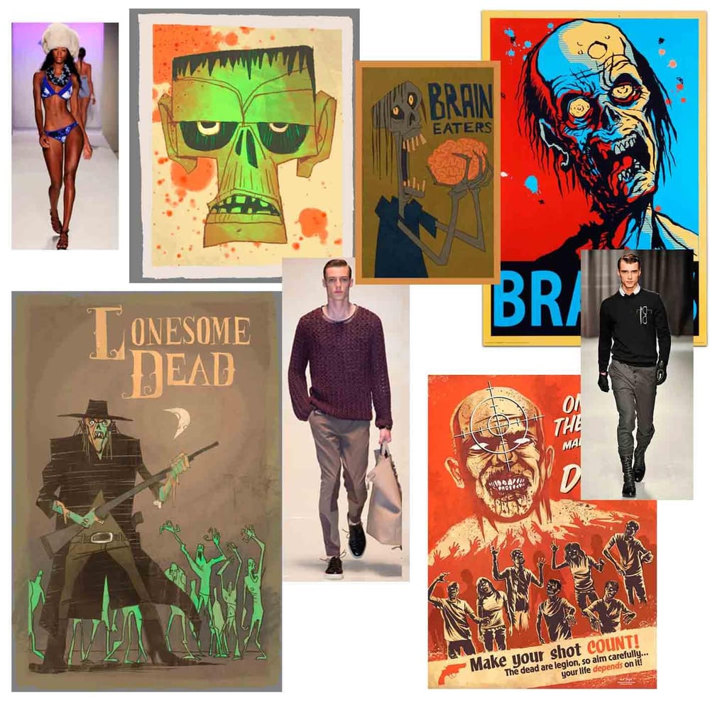 Zombies in style - image 2 - student project