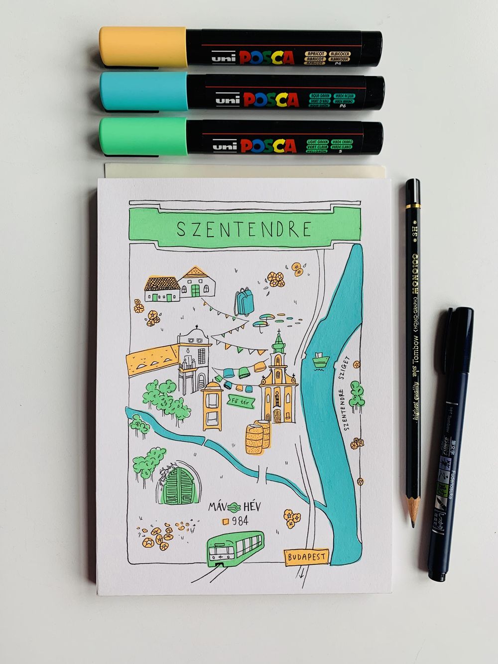Map of Szentendre, Hungary - image 3 - student project
