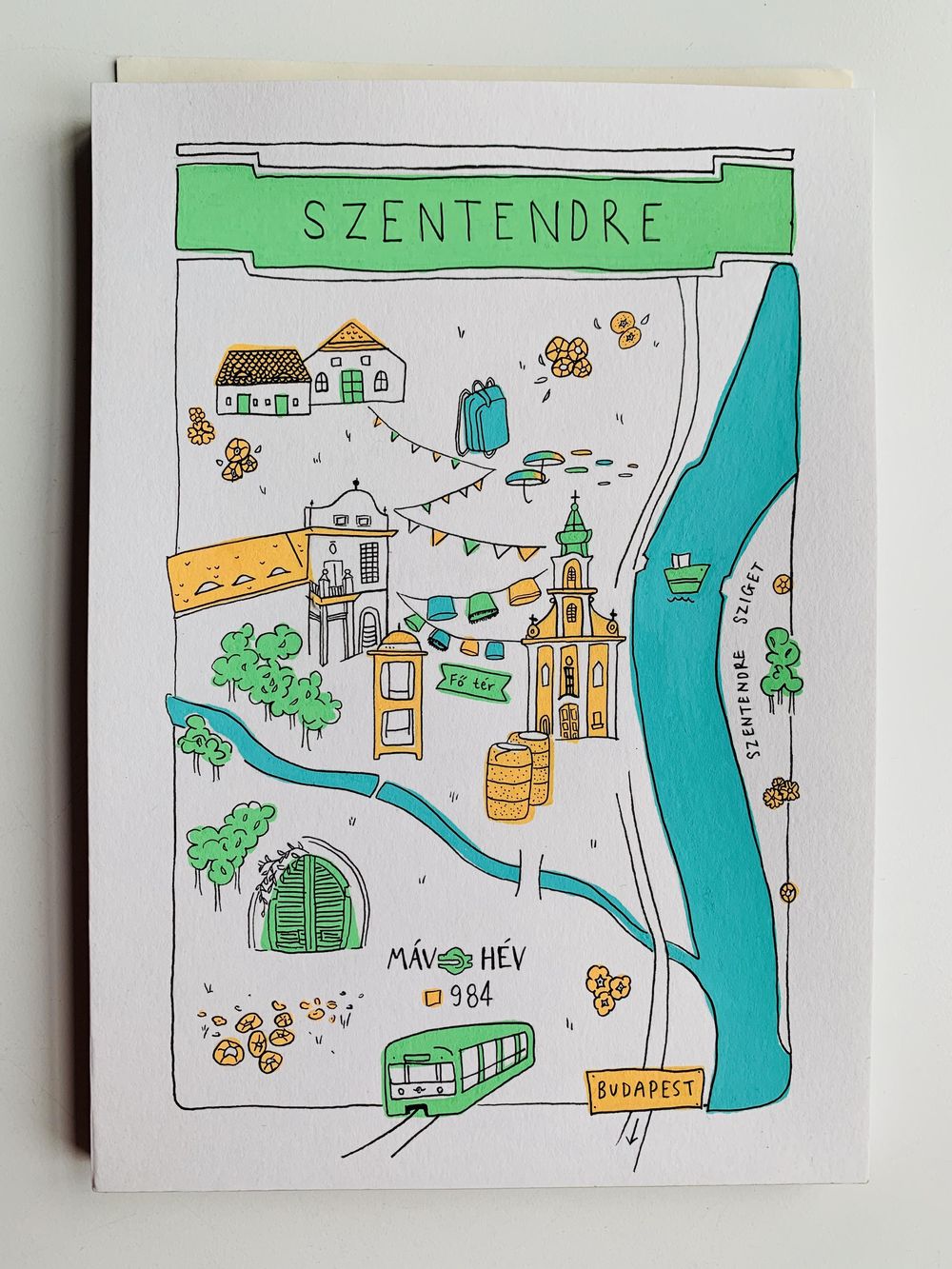 Map of Szentendre, Hungary - image 1 - student project