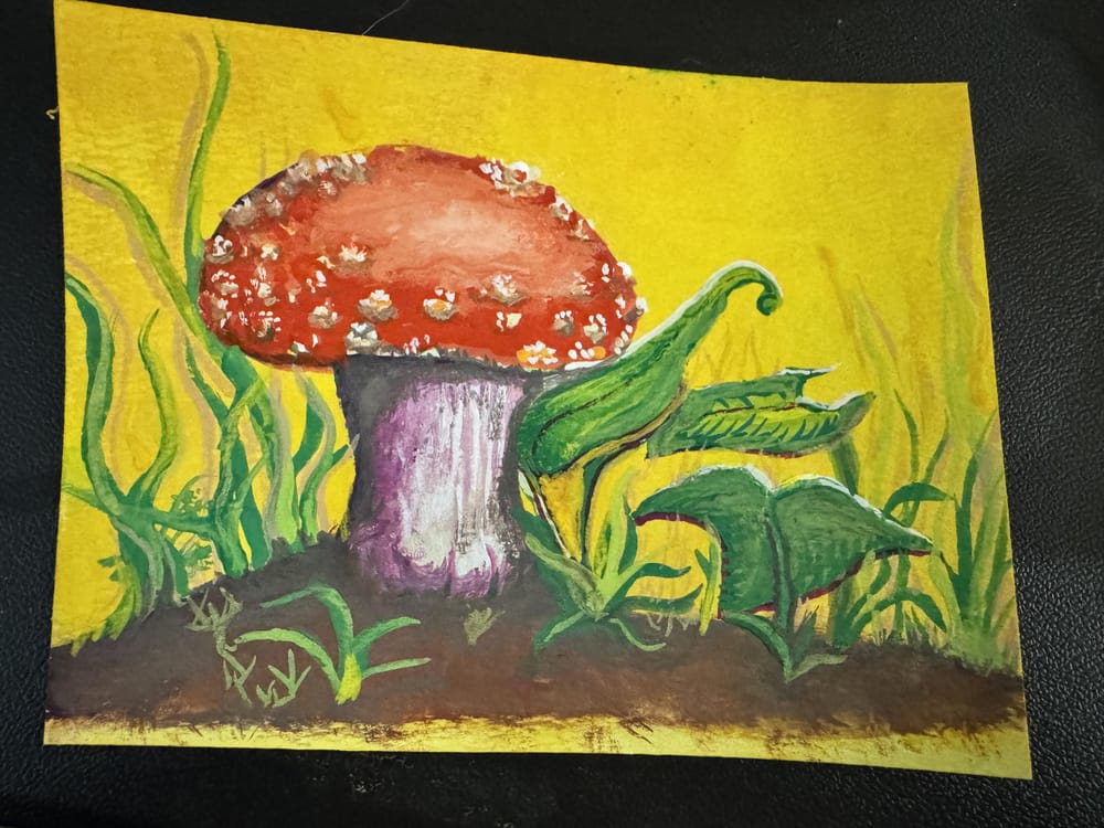 Autumn toadstool - image 1 - student project