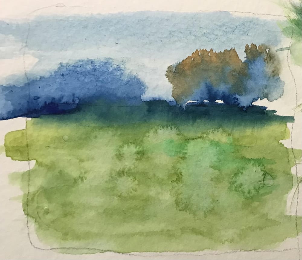 Simple Abstract Landscape - image 2 - student project