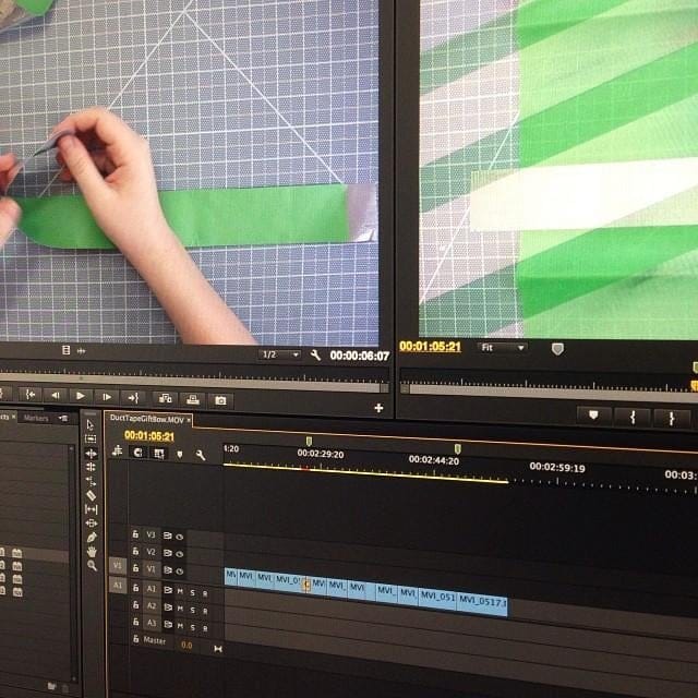 How to Make a Duct Tape Gift Bow - image 1 - student project