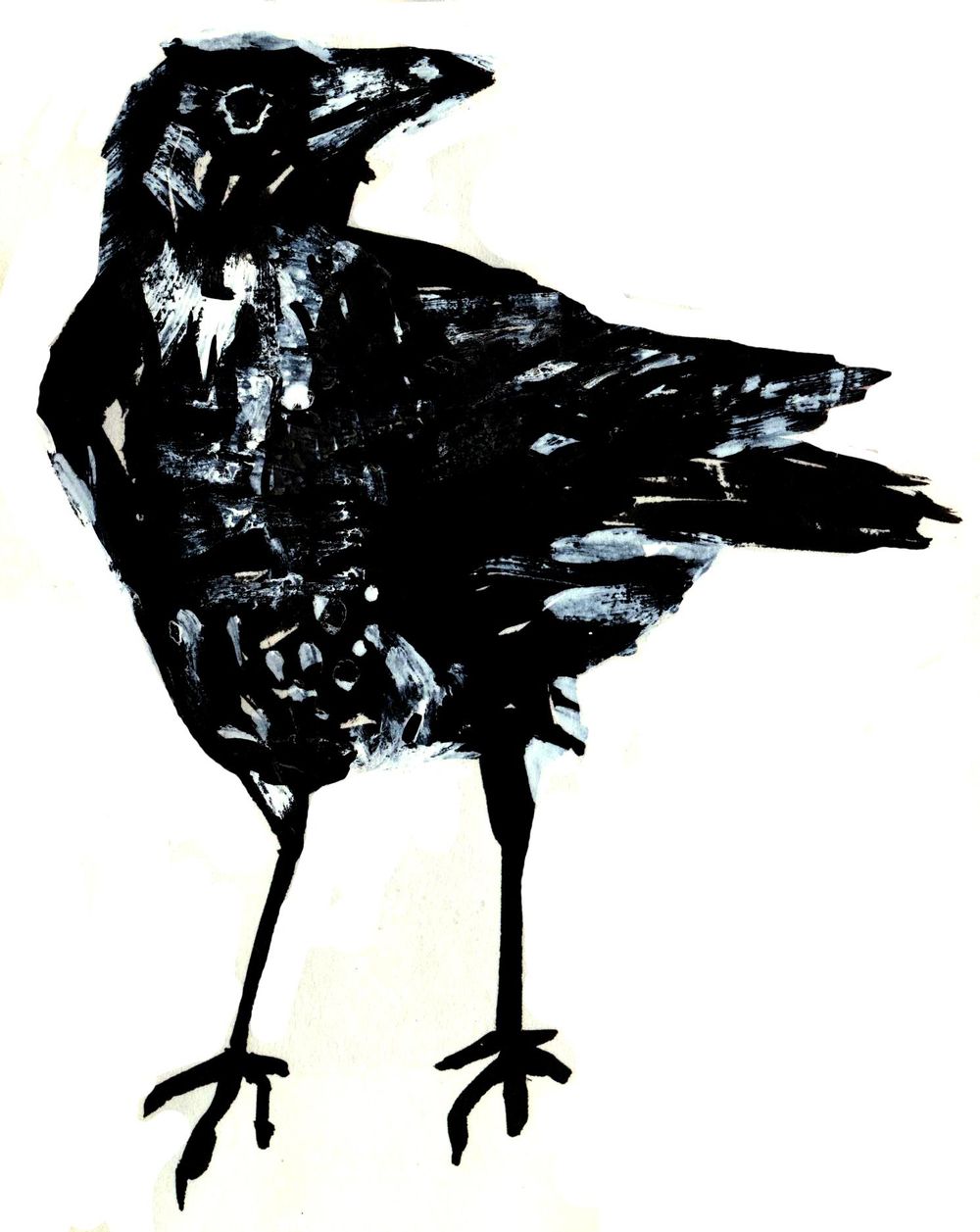 Three crows - image 4 - student project