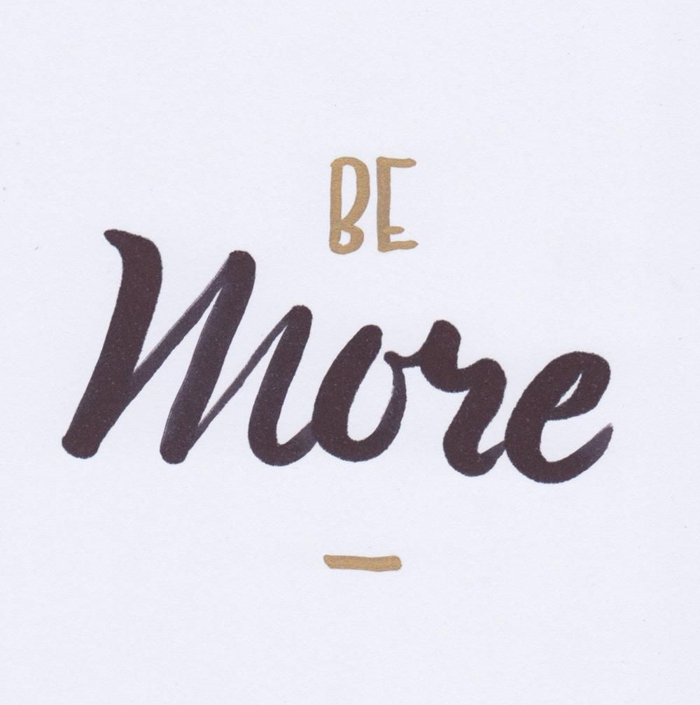 Sample Project: Be Yourself + Be More - image 4 - student project