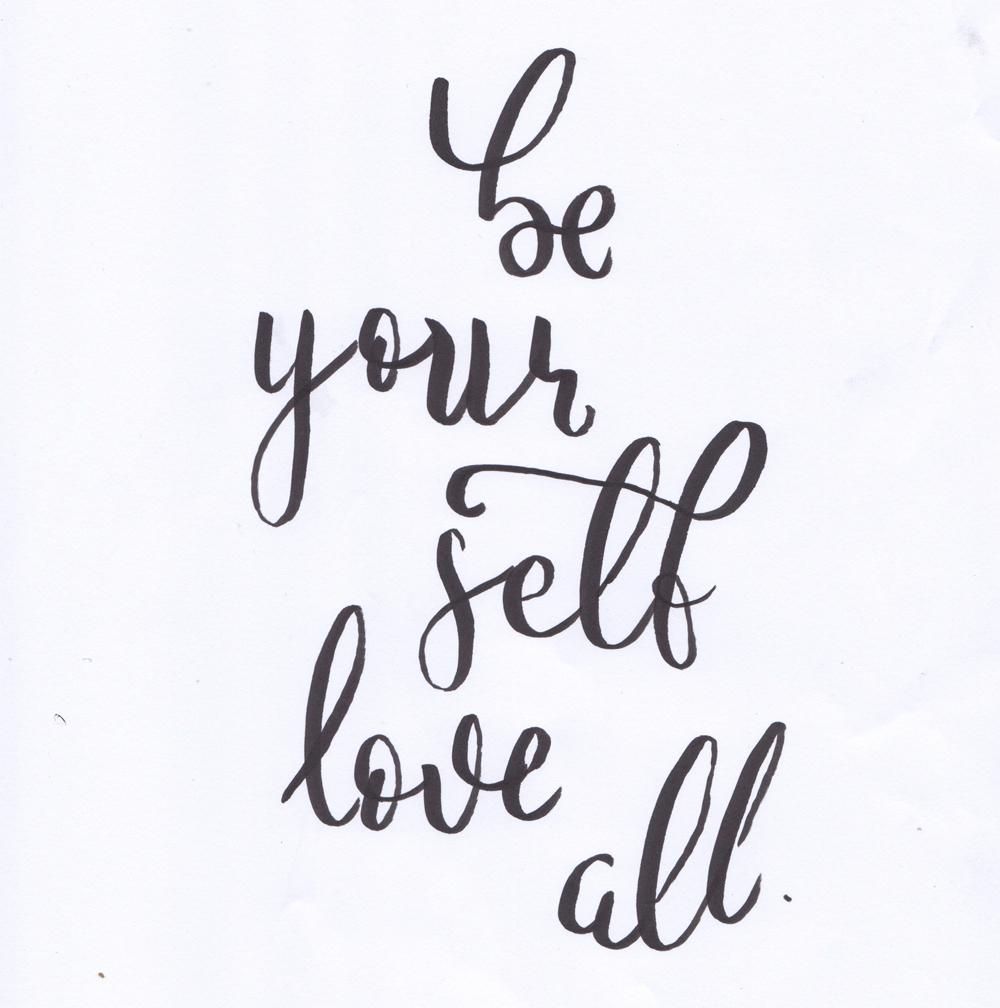 Sample Project: Be Yourself + Be More - image 2 - student project