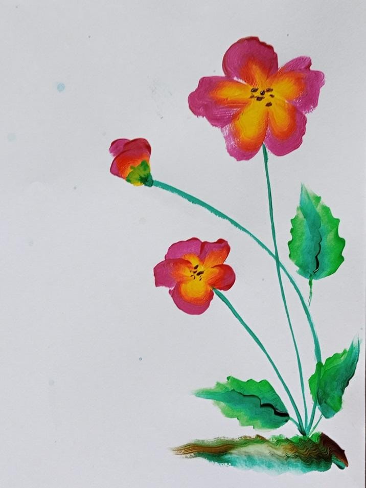 A new way to enjoy acrylic paint - image 1 - student project