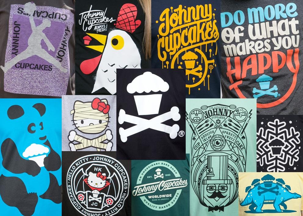 Shereen - Johnny Cupcakes Collage - image 1 - student project