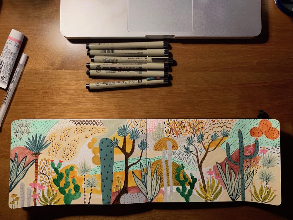 Cacti Dream Garden - image 5 - student project