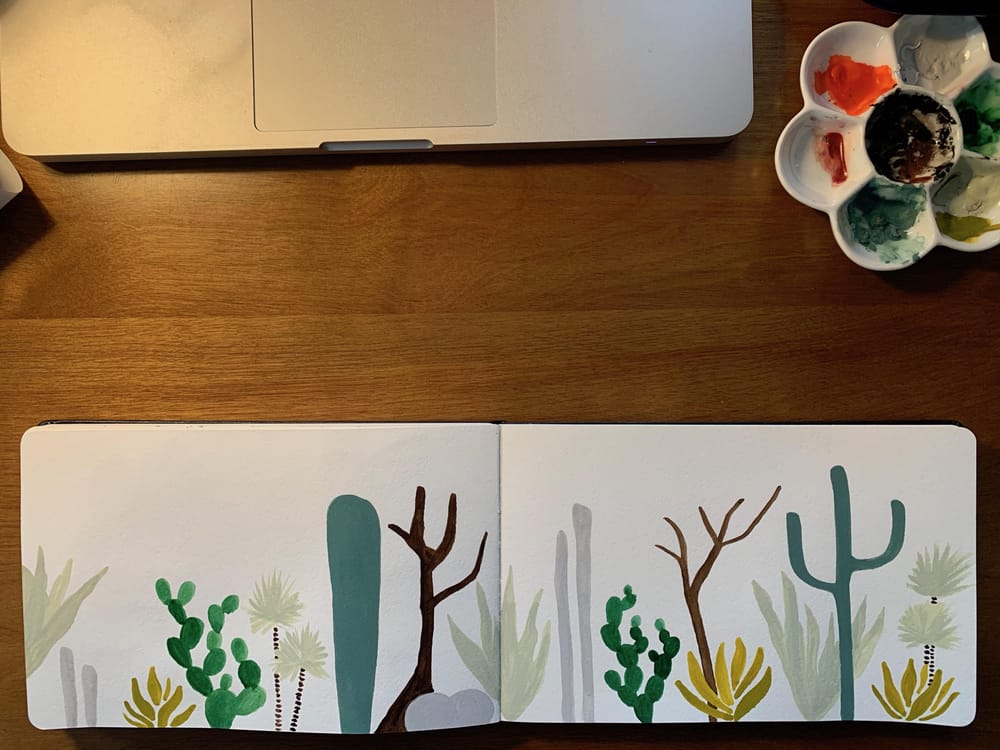 Cacti Dream Garden - image 3 - student project