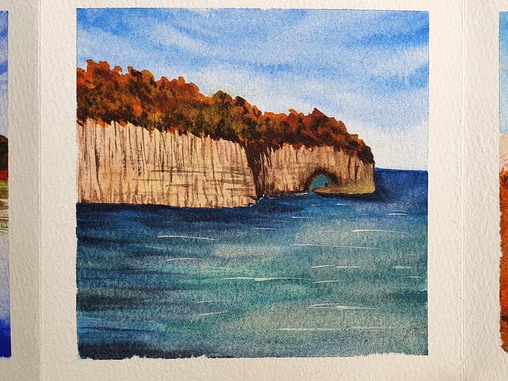 10 Days Art Holiday - Fall themed Travel Journal - image 5 - student project