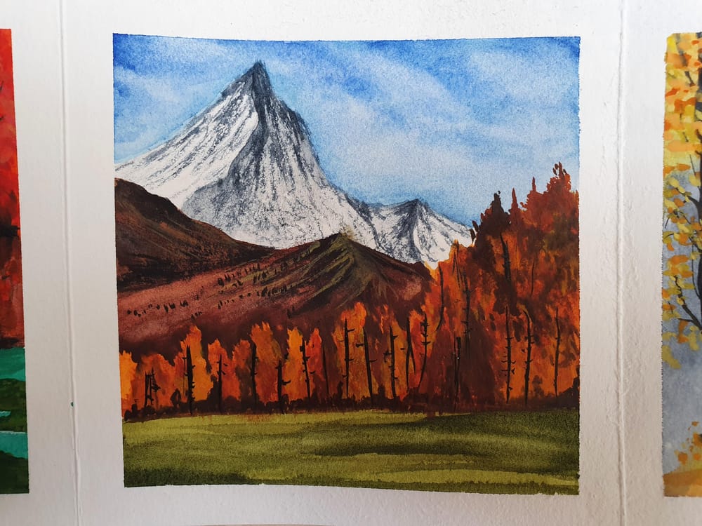 10 Days Art Holiday - Fall themed Travel Journal - image 8 - student project