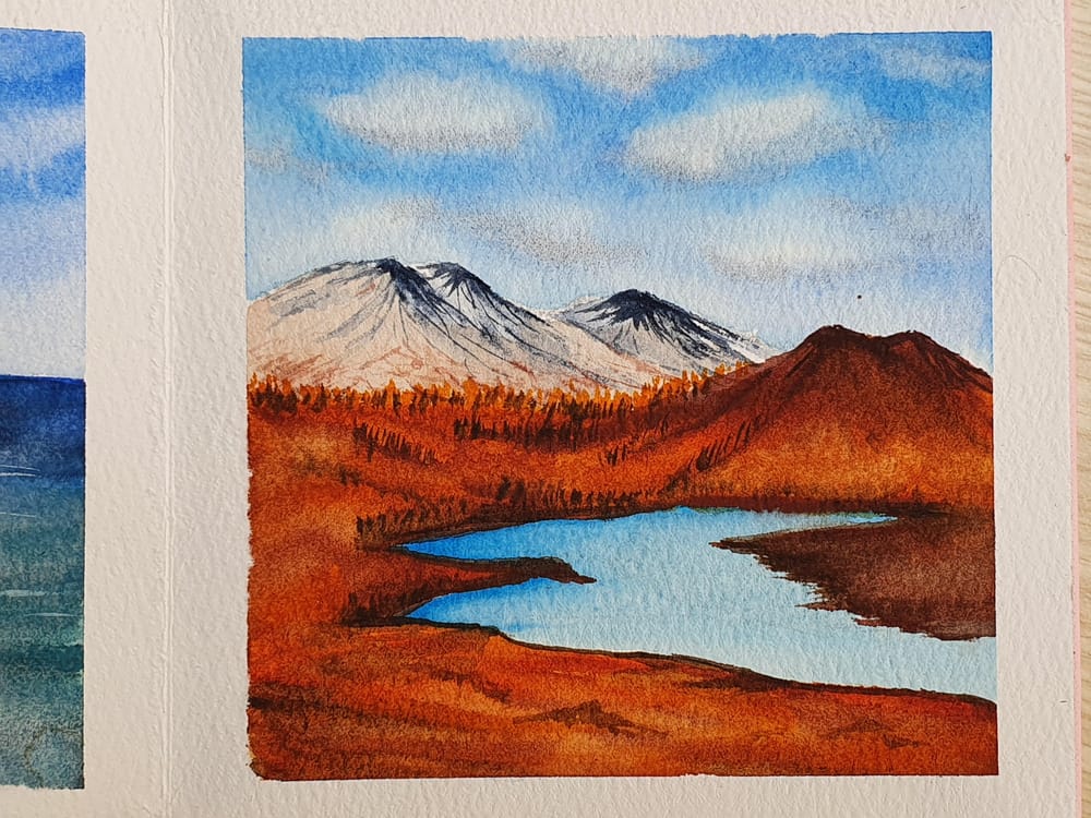 10 Days Art Holiday - Fall themed Travel Journal - image 6 - student project