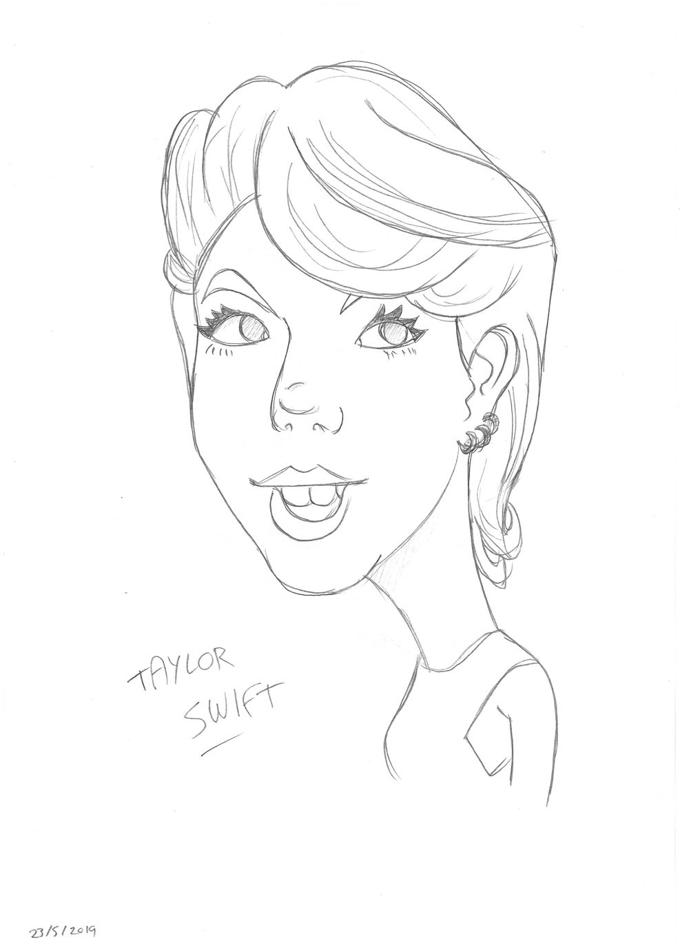 Pencil Caricatures - image 1 - student project