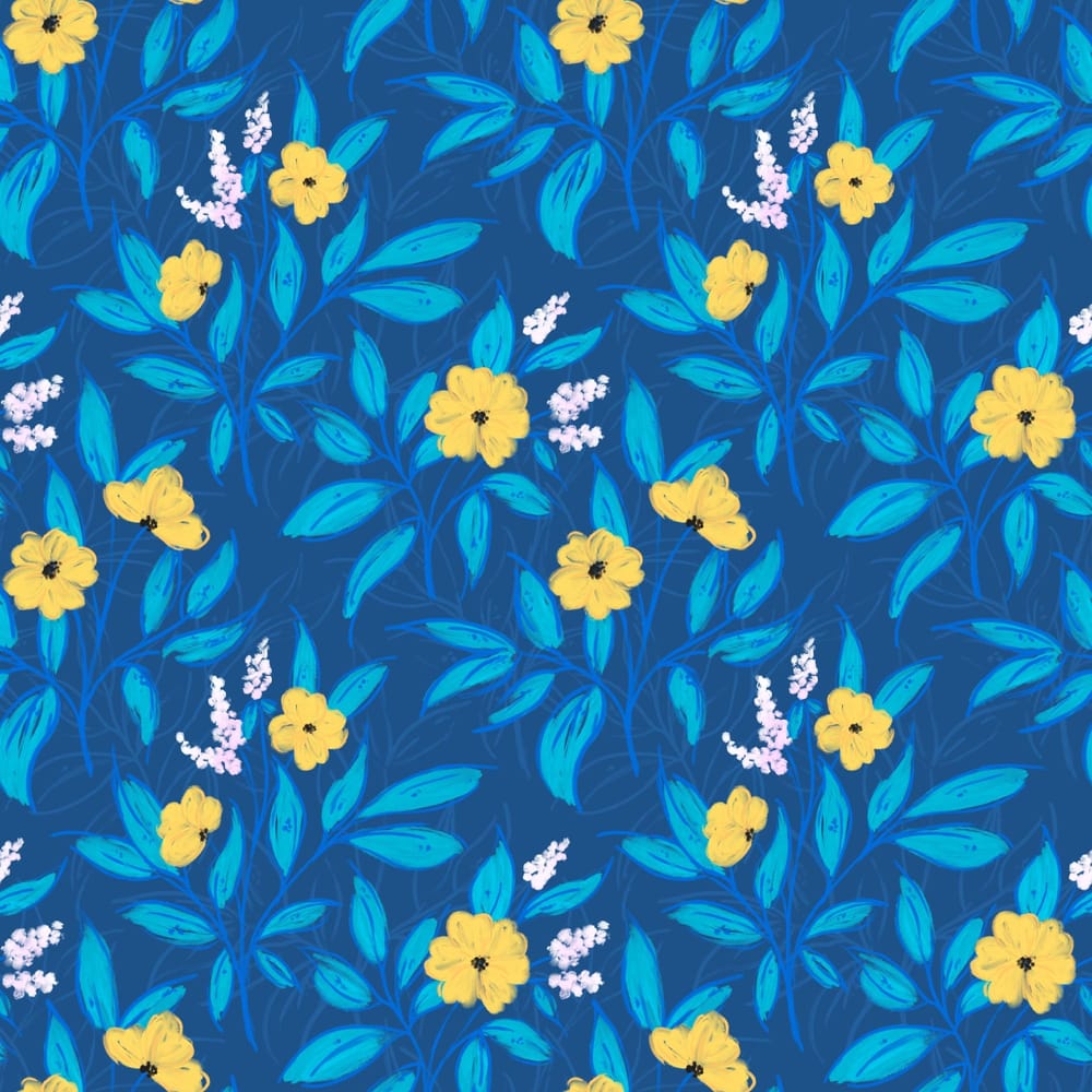 Intricate Floral Pattern - image 2 - student project