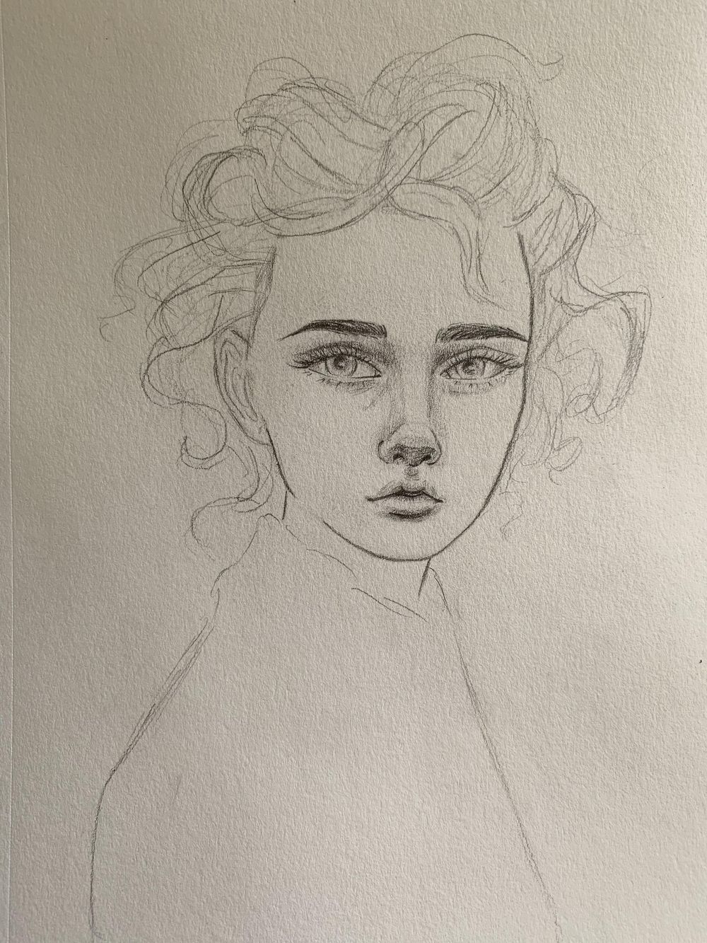Portrait Mimicry Sketch - image 3 - student project