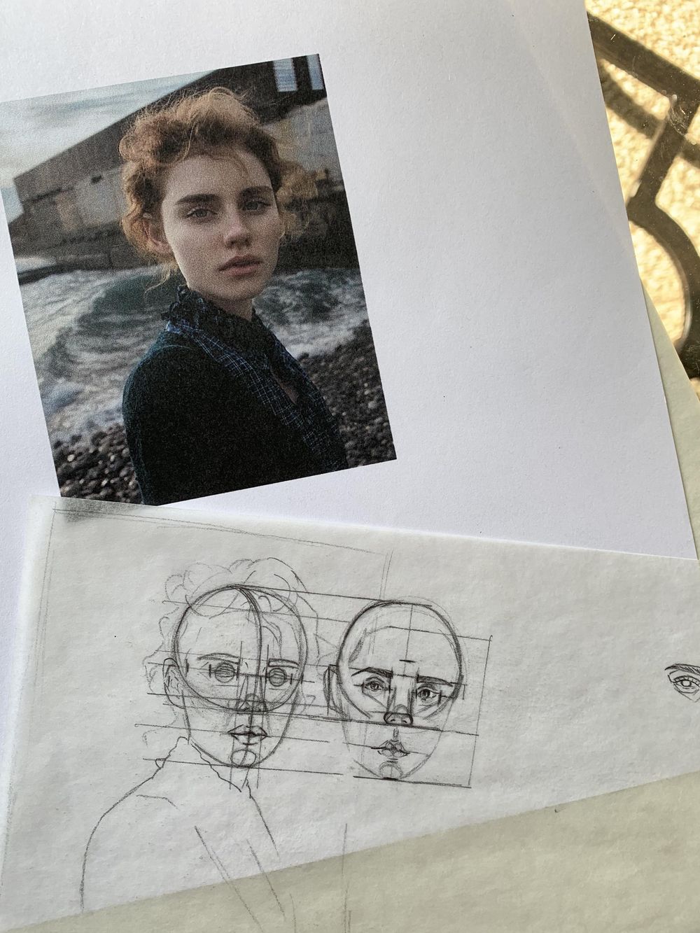 Portrait Mimicry Sketch - image 1 - student project