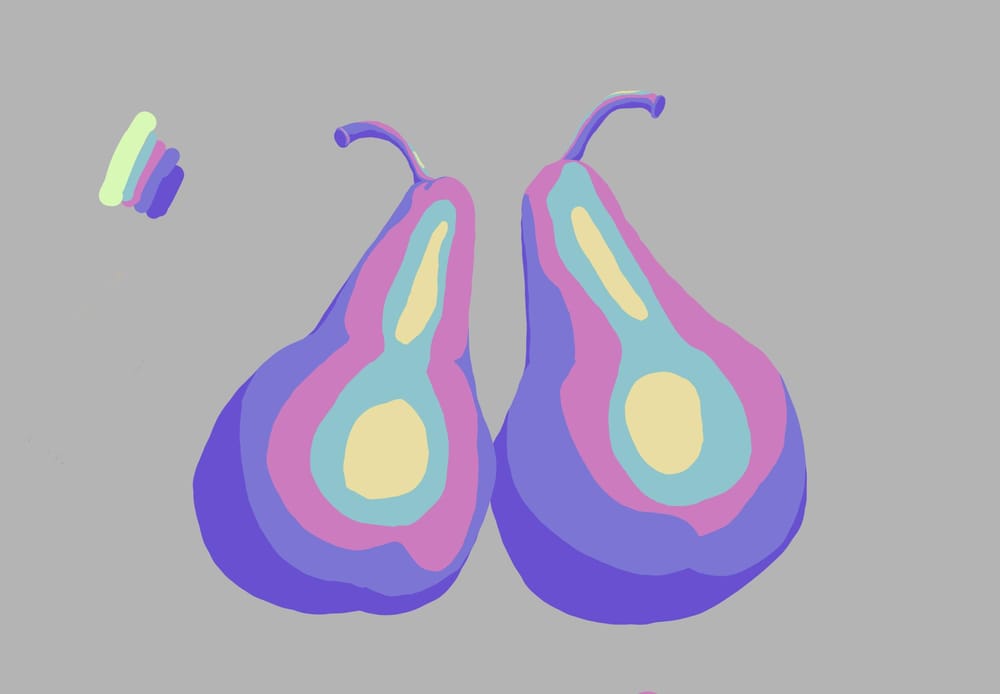 Color pears - image 1 - student project