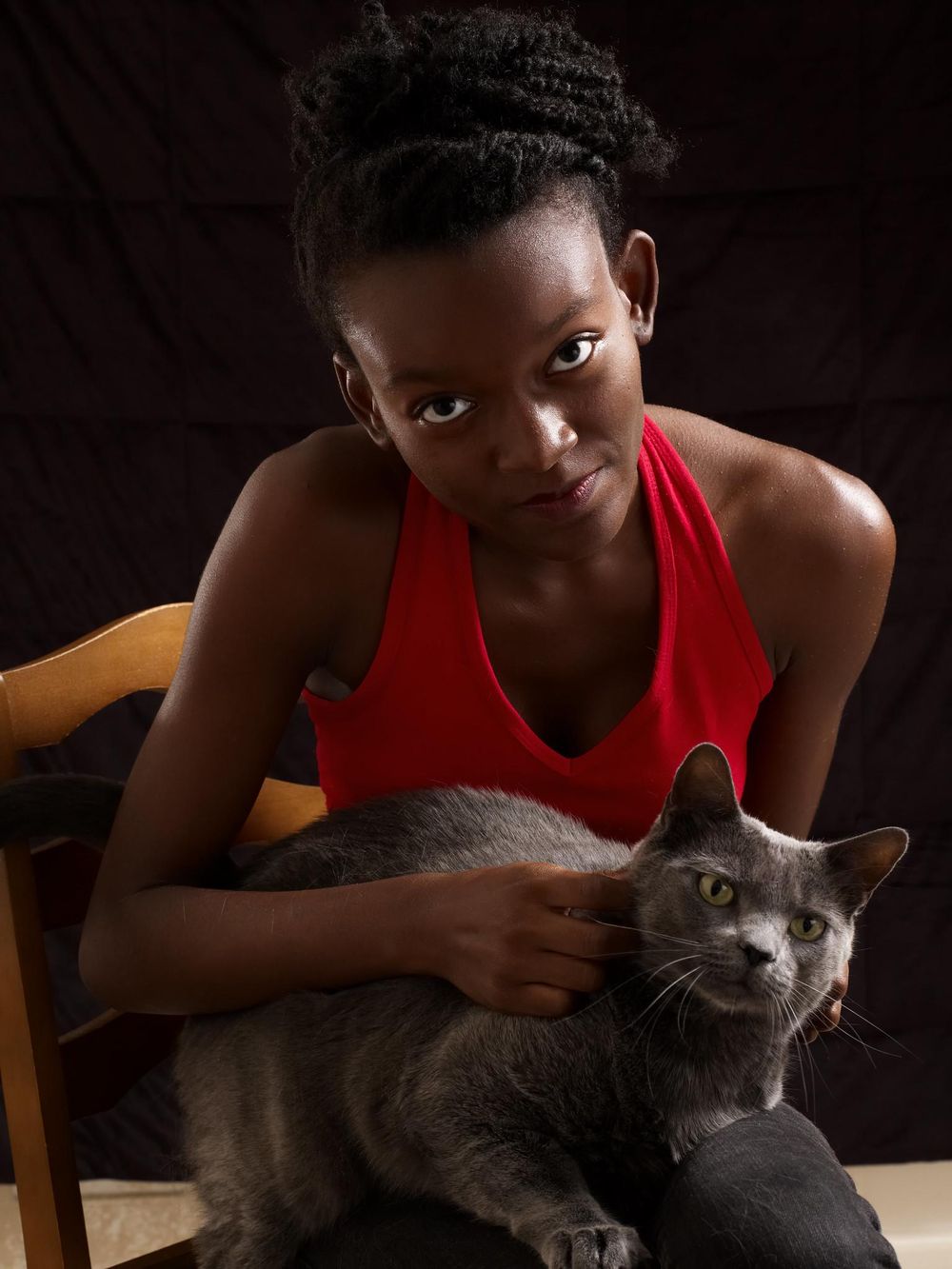 Lighting dark skin- model Joella - image 2 - student project