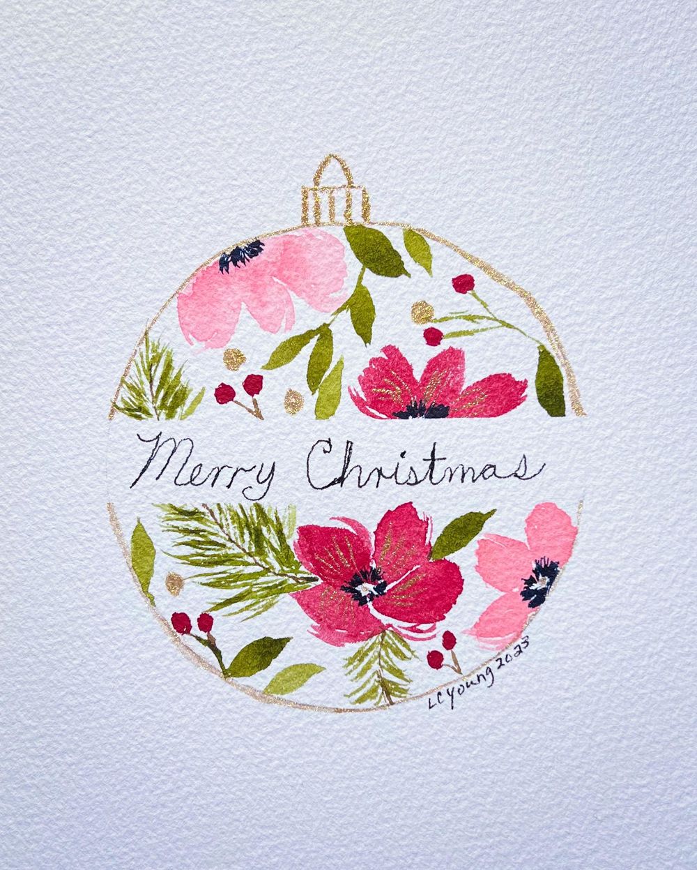 Holiday Watercolor - image 4 - student project