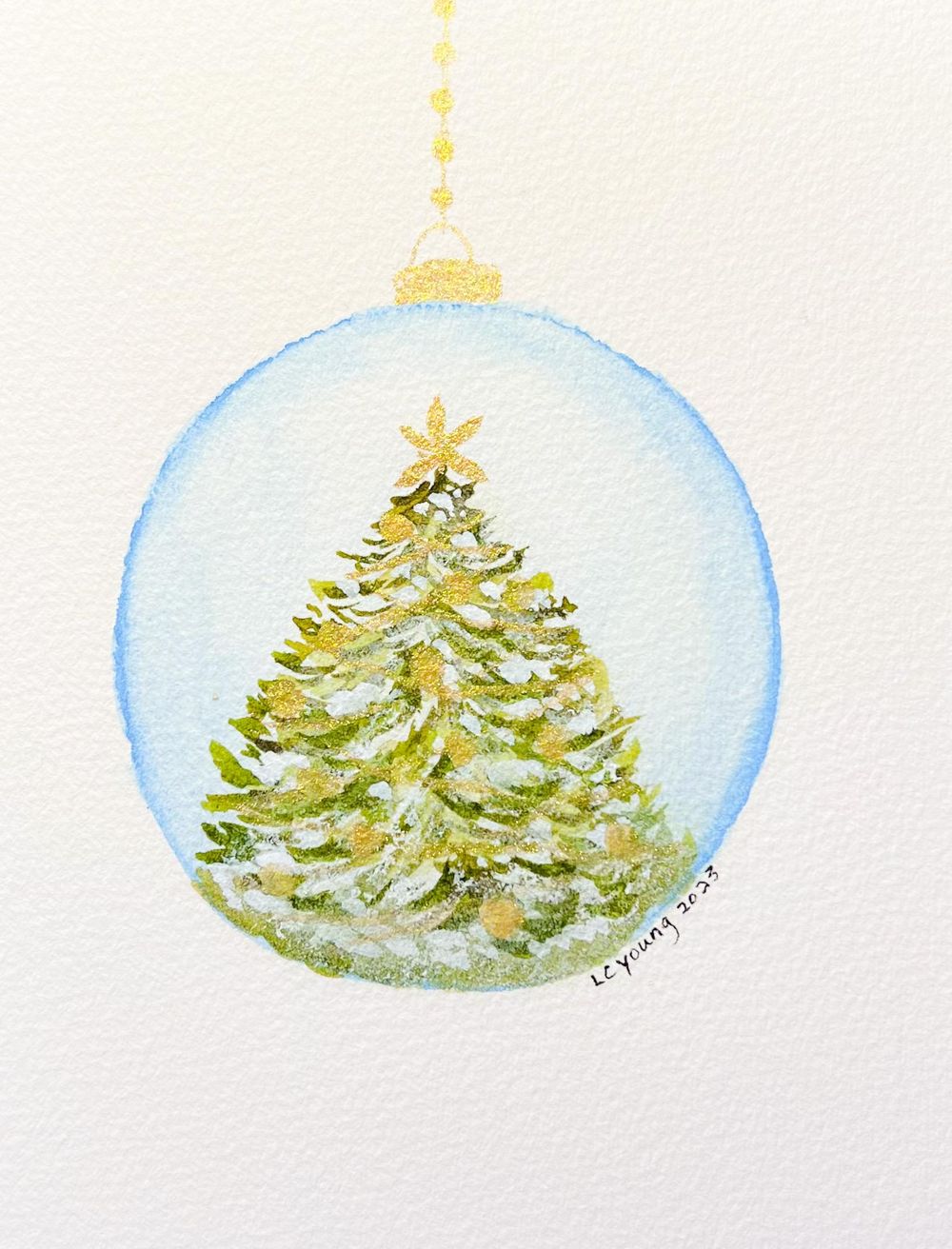 Holiday Watercolor - image 2 - student project