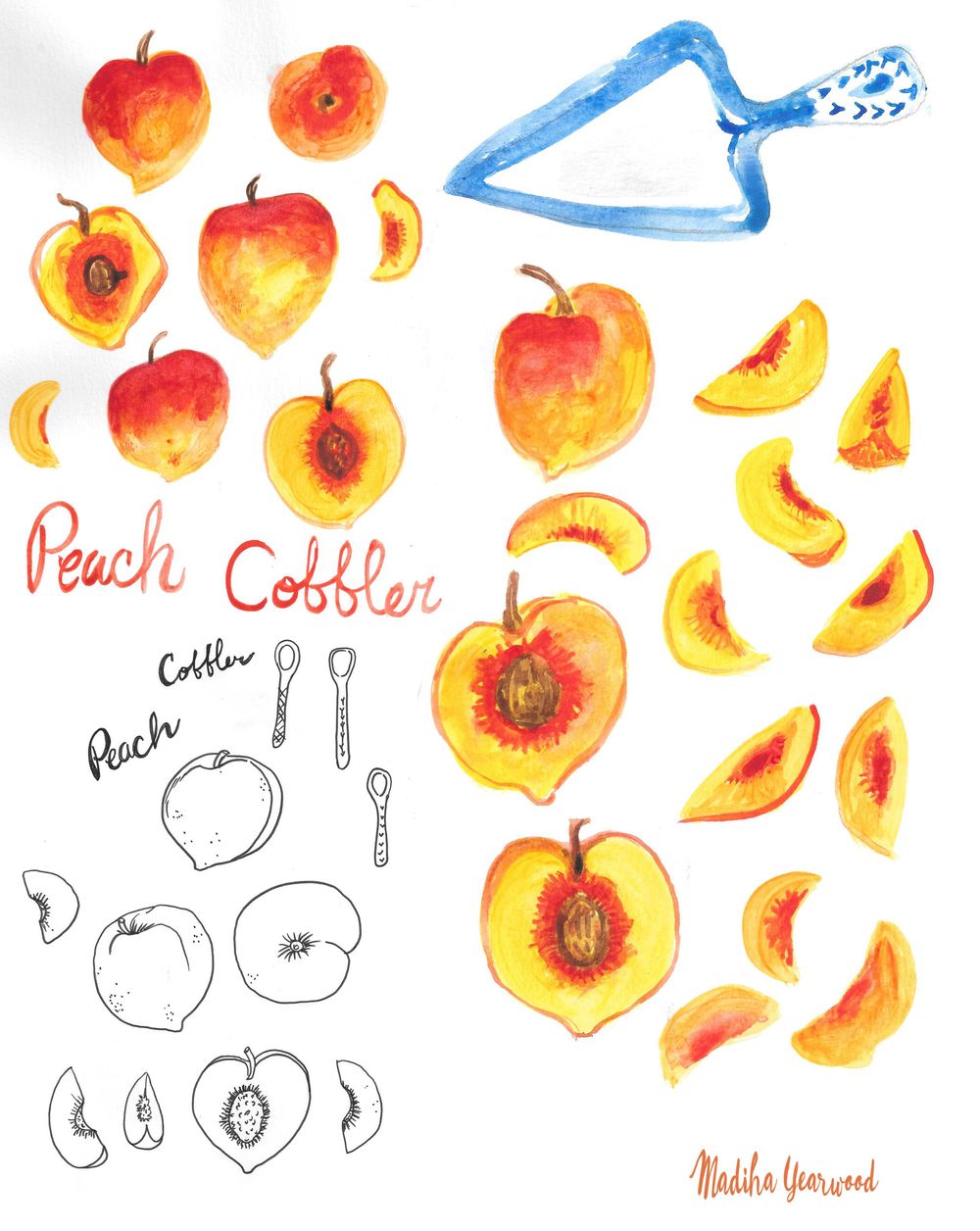 Yummy Peach Cobbler! - image 2 - student project