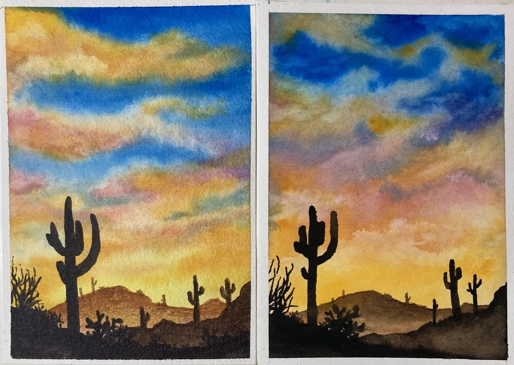 Arizona Sunset - image 1 - student project