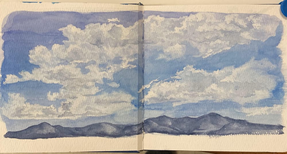 2 Cloud Studies - image 2 - student project