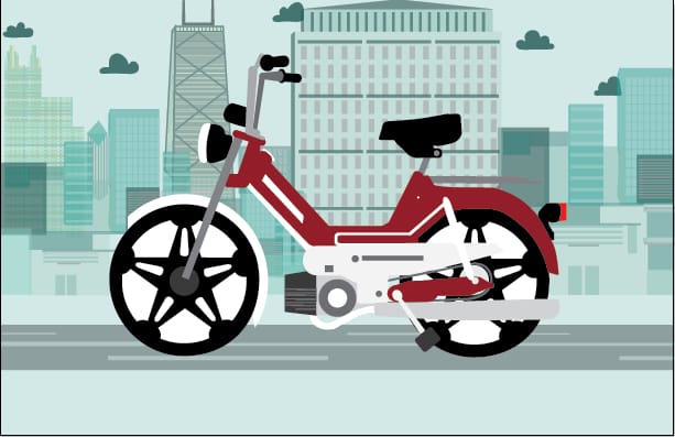 Chicago + Puch Moped  - image 4 - student project