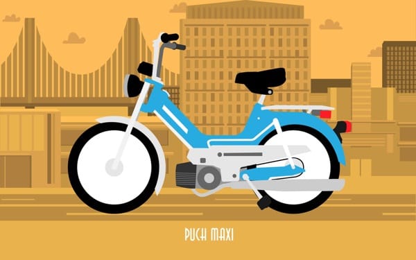 Chicago + Puch Moped  - image 1 - student project