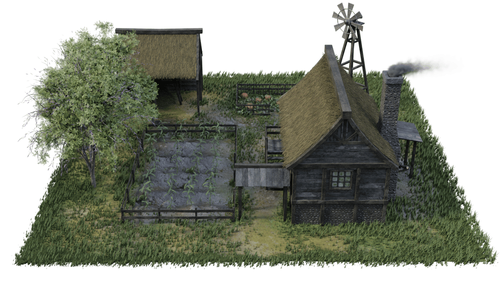 The Ultimate Medieval Scene - Blender / fully animated scene - image 12 - student project