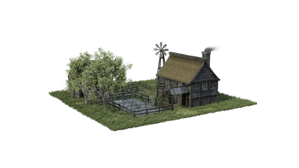 The Ultimate Medieval Scene - Blender / fully animated scene - image 11 - student project