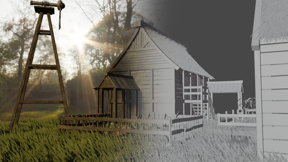 The Ultimate Medieval Scene - Blender / fully animated scene - image 8 - student project