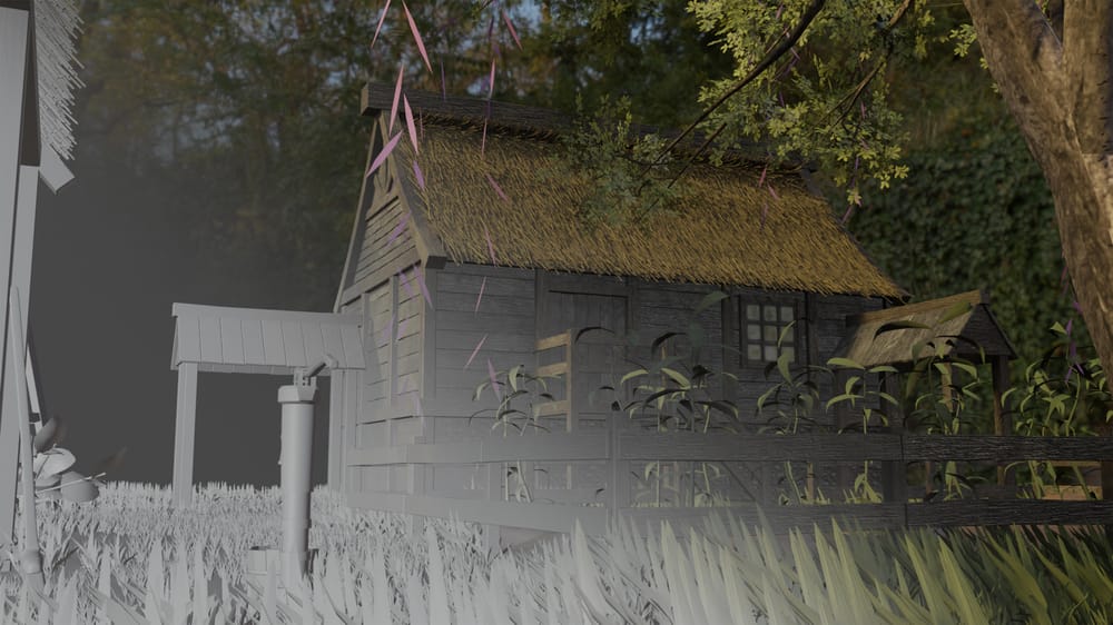 The Ultimate Medieval Scene - Blender / fully animated scene - image 5 - student project
