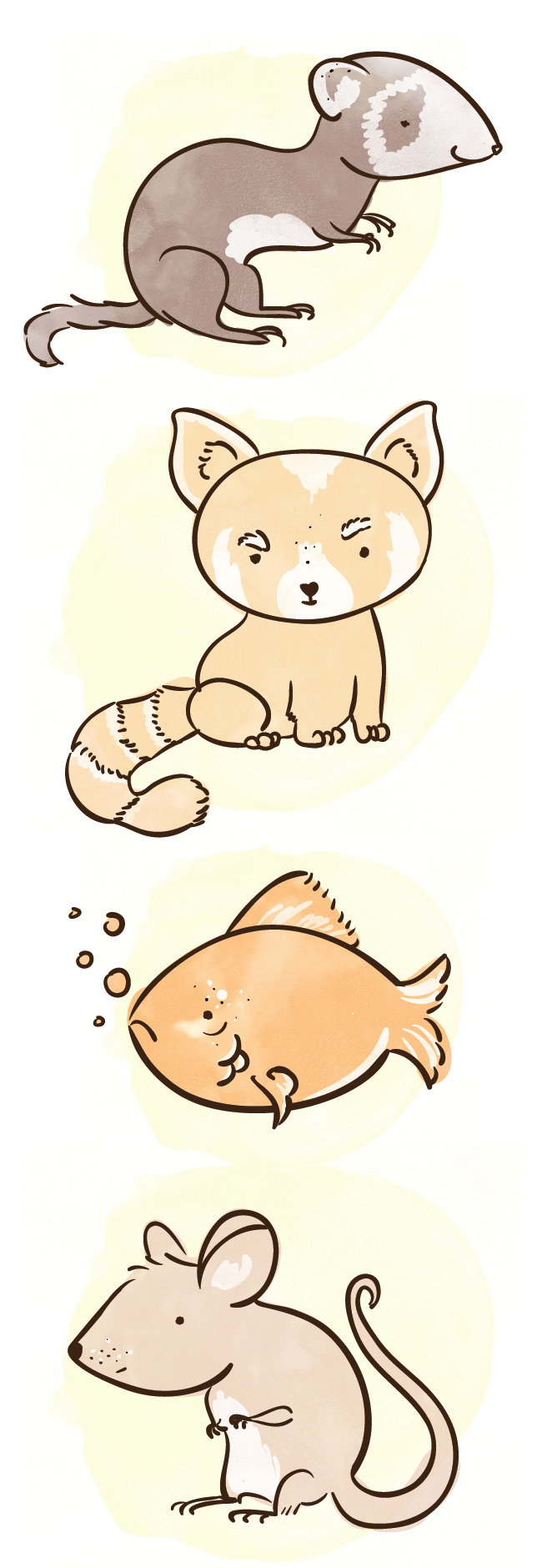 You Can Draw - Project: Cuties and Un-Cuties - image 1 - student project