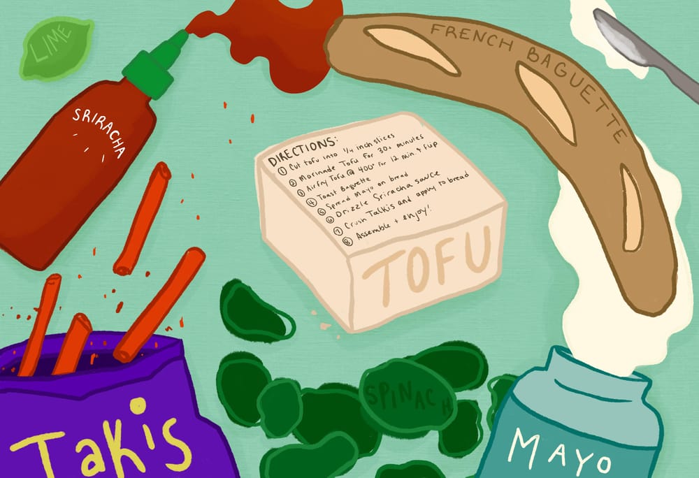 Tofu Takis Banh Mi - image 2 - student project