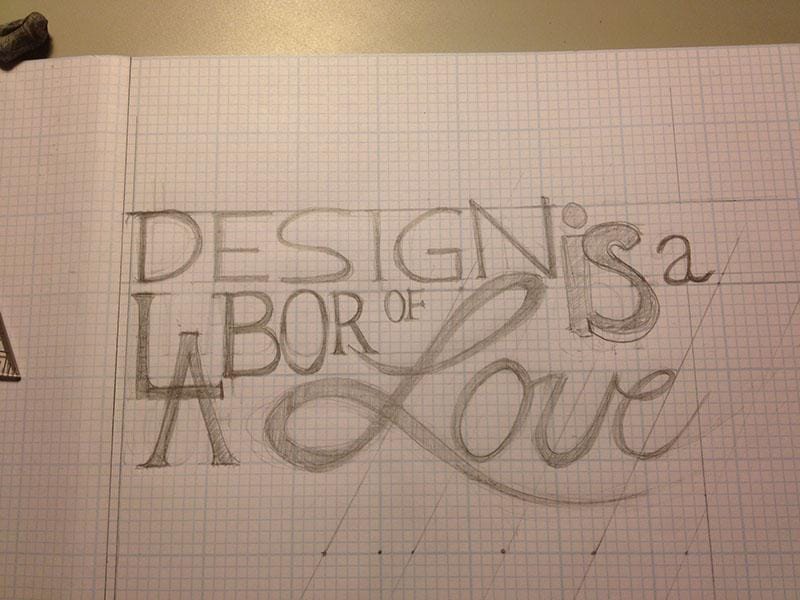 Phase 1 - the beginning. I wanted to start off a phrase using two personality styles for contrast and cohesiveness. - image 6 - student project
