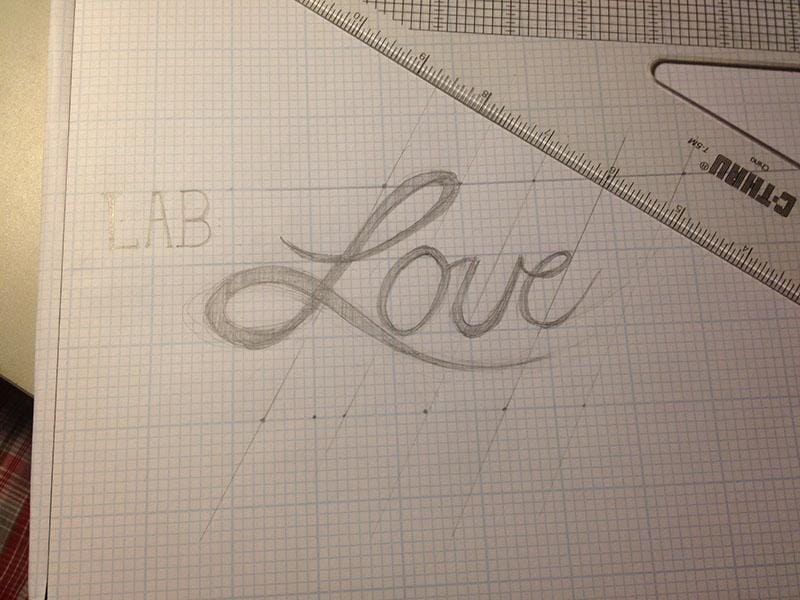 Phase 1 - the beginning. I wanted to start off a phrase using two personality styles for contrast and cohesiveness. - image 3 - student project