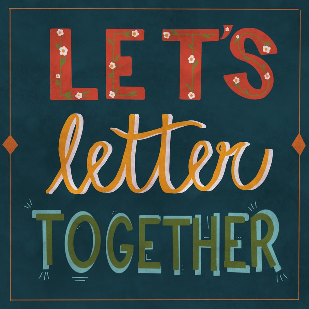 Lettering project - image 1 - student project