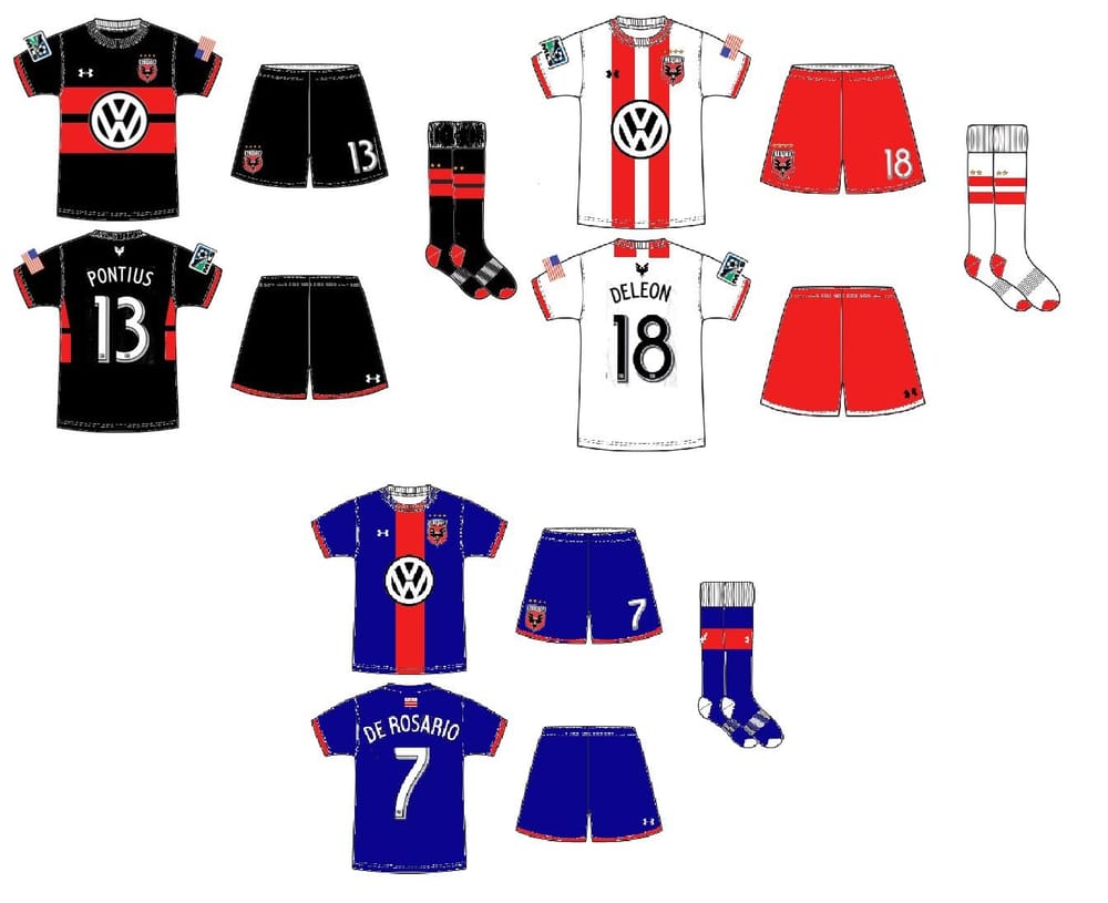 My DC United Kits - image 9 - student project
